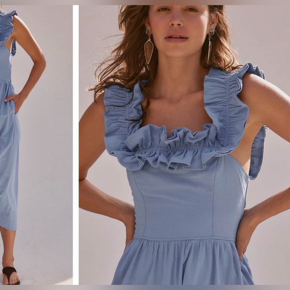 Free People Dresses & Skirts - Ruffle it Up Midi